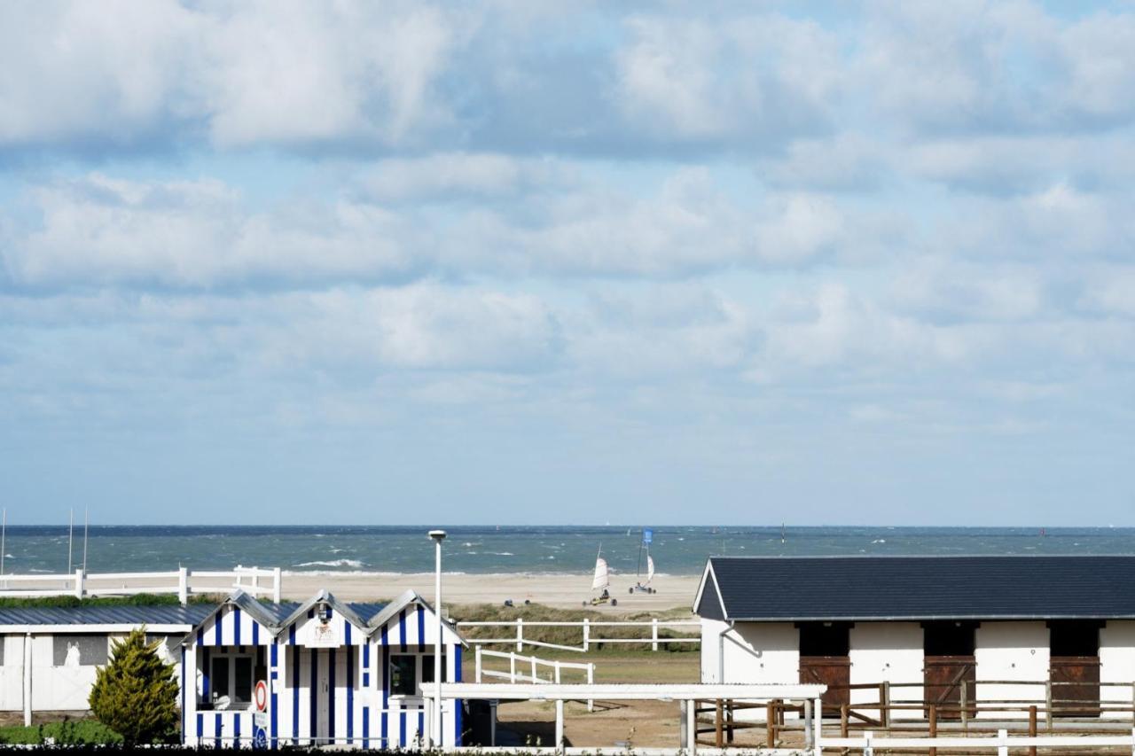 Le Luxe & Votre Vue Mer A Ouistreham Riva Bella Exterior foto