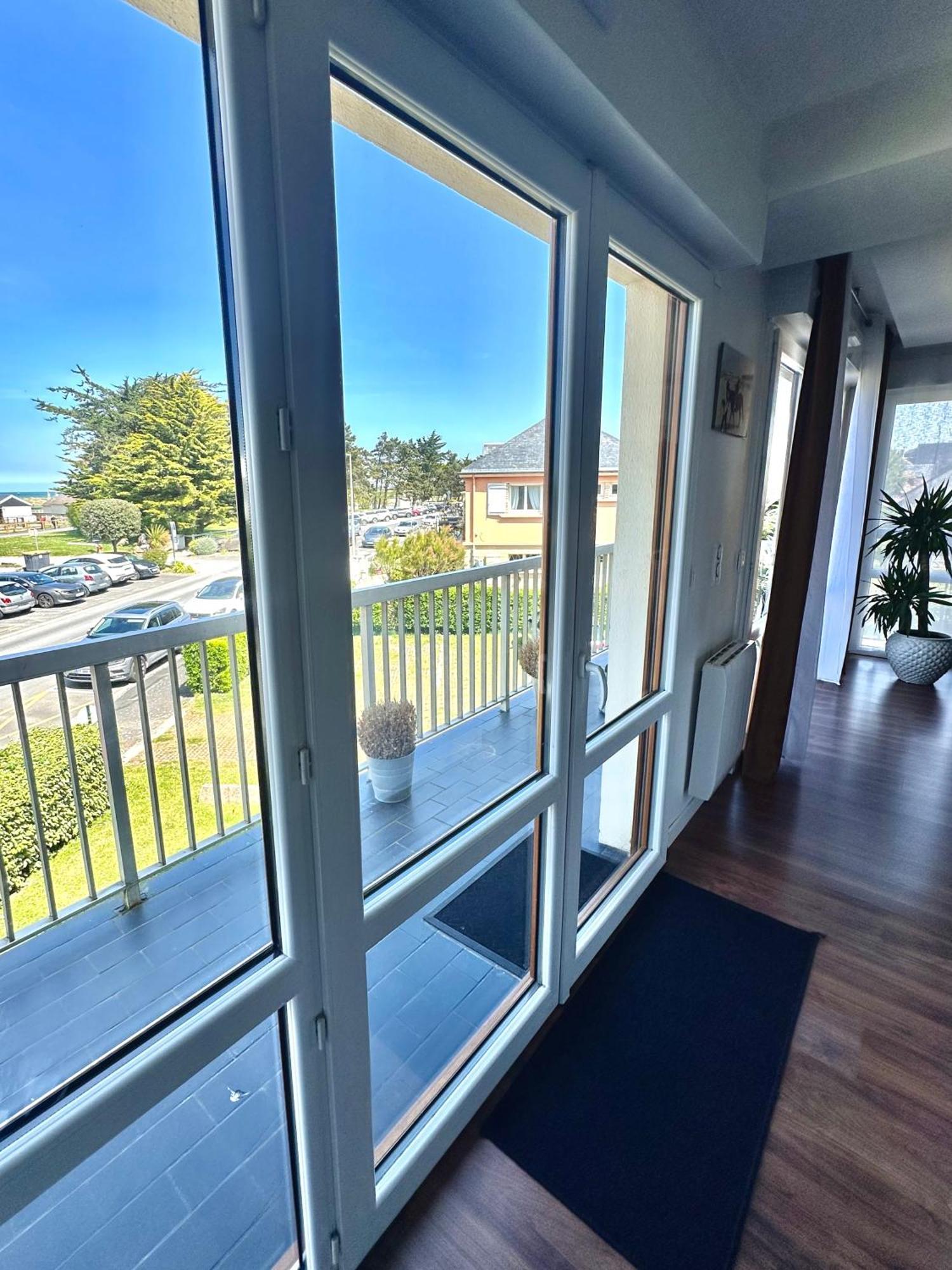 Le Luxe & Votre Vue Mer A Ouistreham Riva Bella Exterior foto